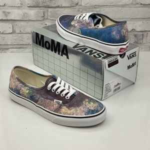 Brand New Vans Authentic Moma Claude Monet 8.5 Art museum Casual Lifestyle